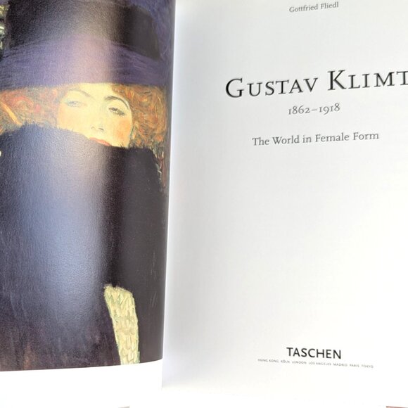 Gustav KLIMT Taschen book The World in Female Form ~ Art Nouveau ~ rare like new - Picture 12 of 15